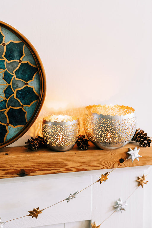 Gossamer Glow Candle Holder - Ten Thousand Villages