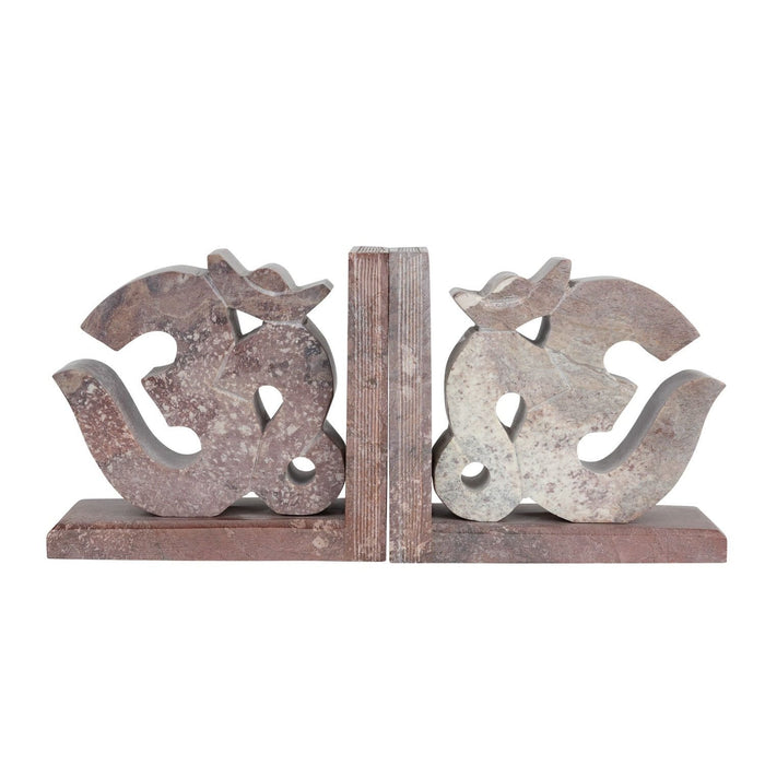 Om Symbol Bookends - Ten Thousand Villages 3