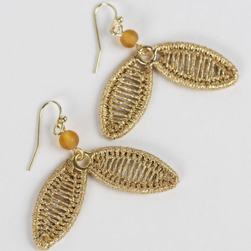 Samaras Zari Earrings - Ten Thousand Villages