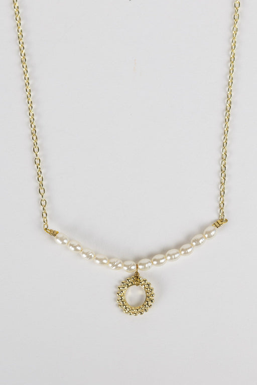 Charm & Pearl Necklace