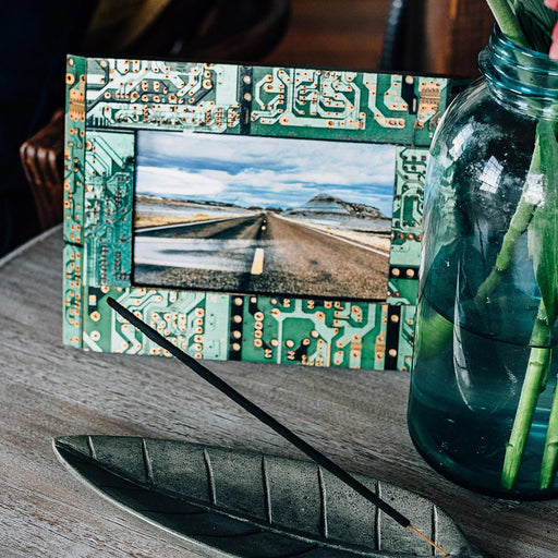 Circuit Board Photo Frame - Ten Thousand Villages