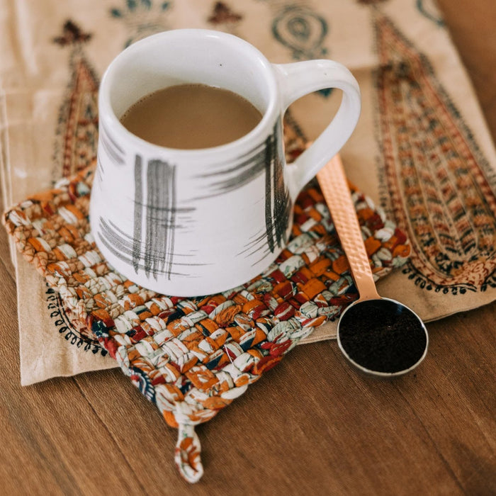 Copper & Silver Coffee Scoop - Ten Thousand Villages 2