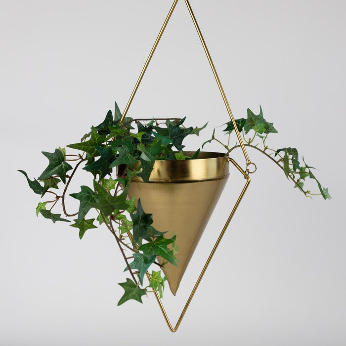 Diamond Hanging Planter - Ten Thousand Villages 1