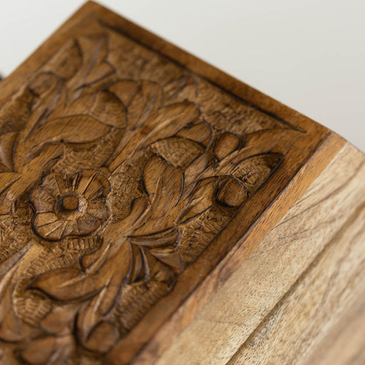 Phoolon Mango Wood Jewelry Box - Ten Thousand Villages