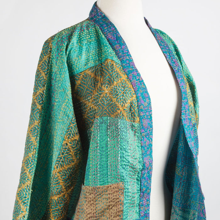 Patchwork Sari Topper - Ten Thousand Villages 3