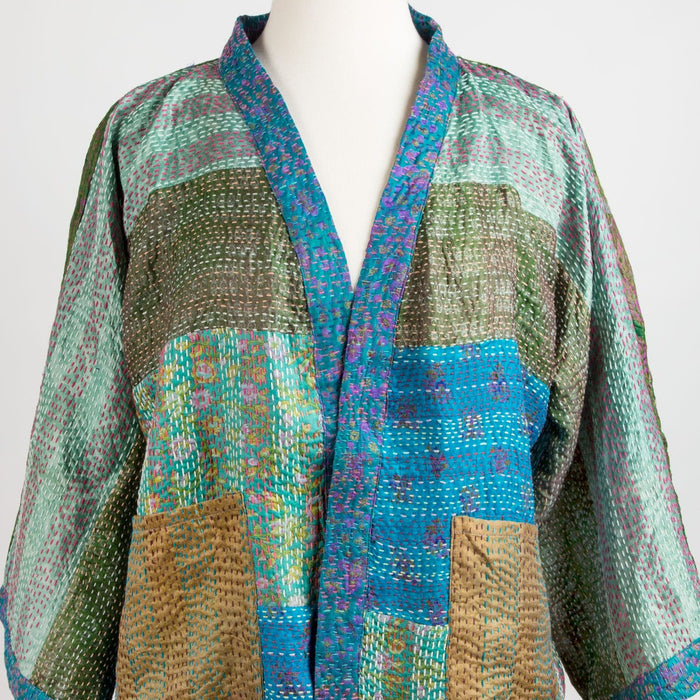 Patchwork Sari Topper - Ten Thousand Villages 4