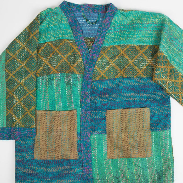 Patchwork Sari Topper - Ten Thousand Villages 7