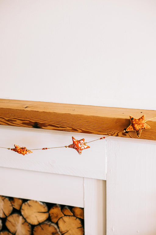 Snowy Star Garland