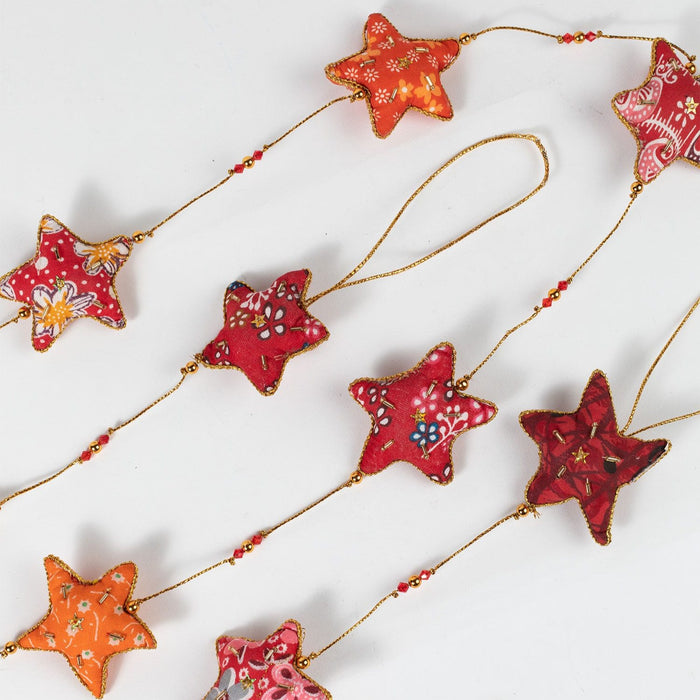 Snowy Star Garland - Ten Thousand Villages 2