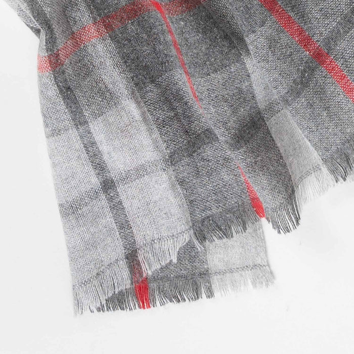 Harbor Plaid Scarf 2