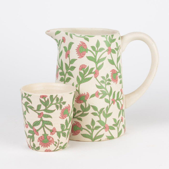 Blooming Vines Pitcher - Ten Thousand Villages 3