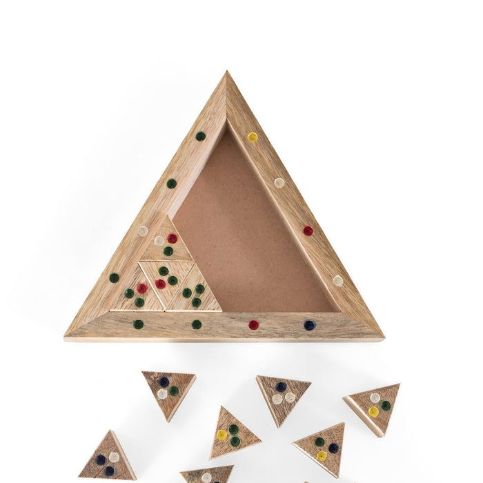 Triangle Puzzle Game - Ten Thousand Villages 4