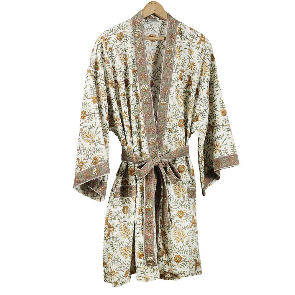 Flowering Vines Robe — Ten Thousand Villages