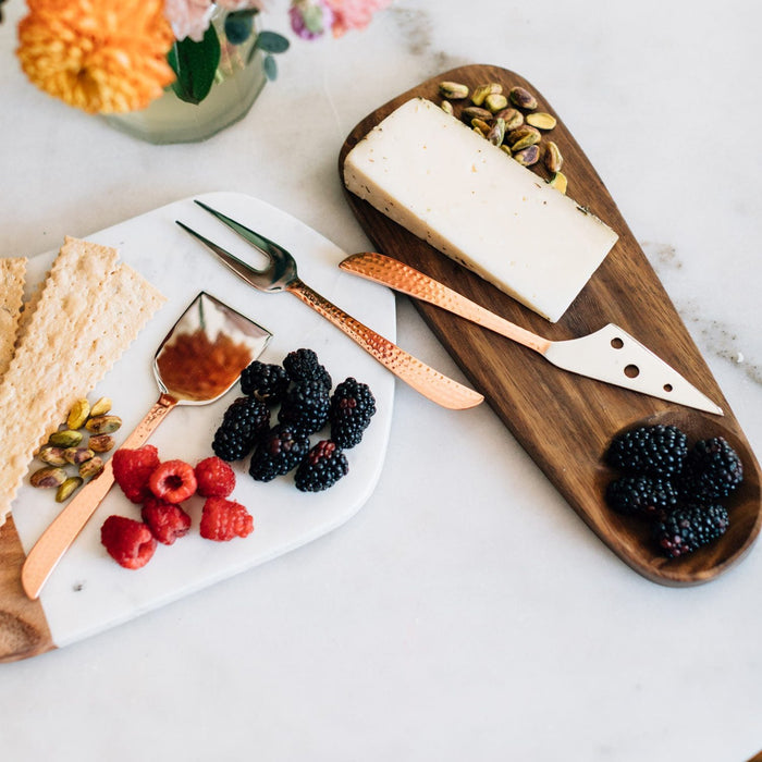 Hammered Handle Cheese Servers - Ten Thousand Villages 3