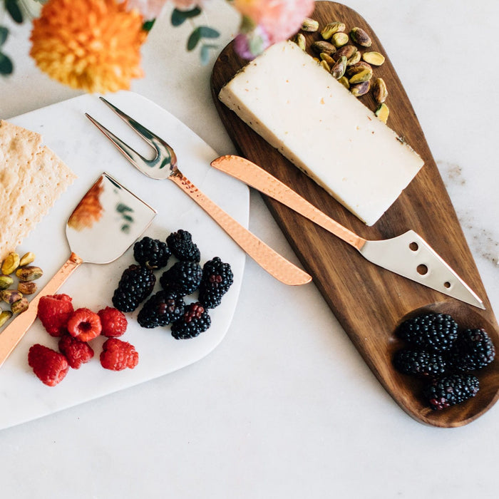 Hammered Handle Cheese Servers - Ten Thousand Villages 5