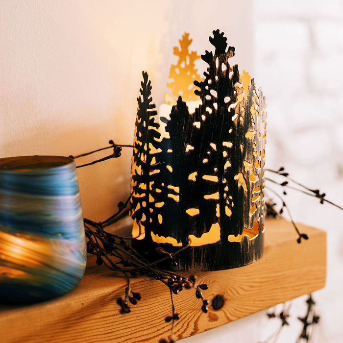 Forest Shimmer Candleholder - Ten Thousand Villages 4