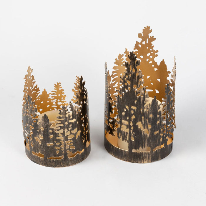 Forest Shimmer Candleholder - Ten Thousand Villages 1