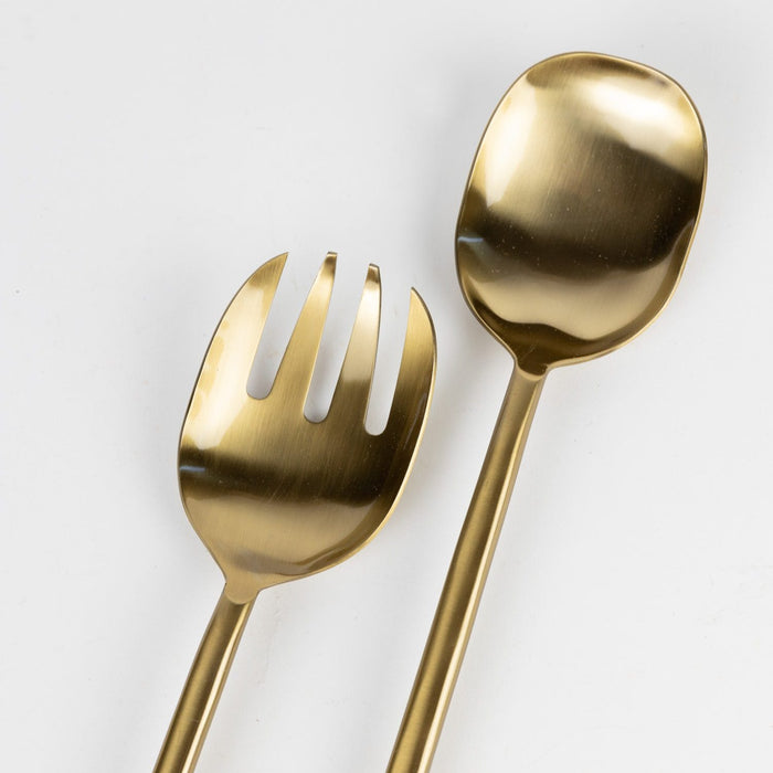 Clean Lines Salad Servers - Ten Thousand Villages 3