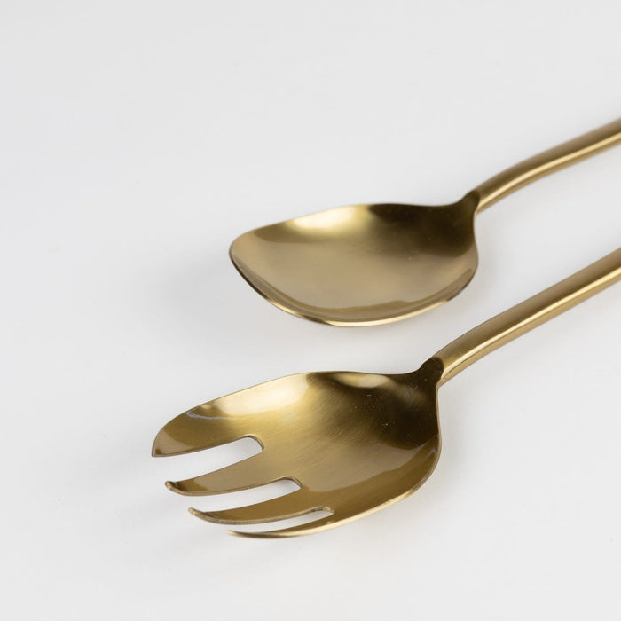 Clean Lines Salad Servers - Ten Thousand Villages 2