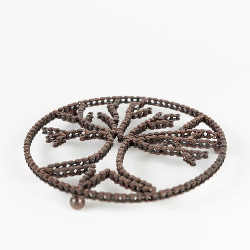 Tree of Life Bike Chain Trivet - Ten Thousand Villages