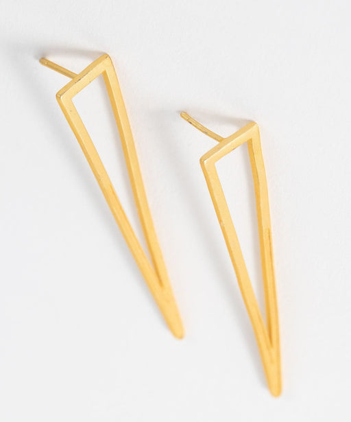 Tall Triangle Earrings - Ten Thousand Villages