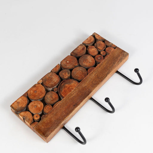 Wood Slice Wall Hook - Ten Thousand Villages