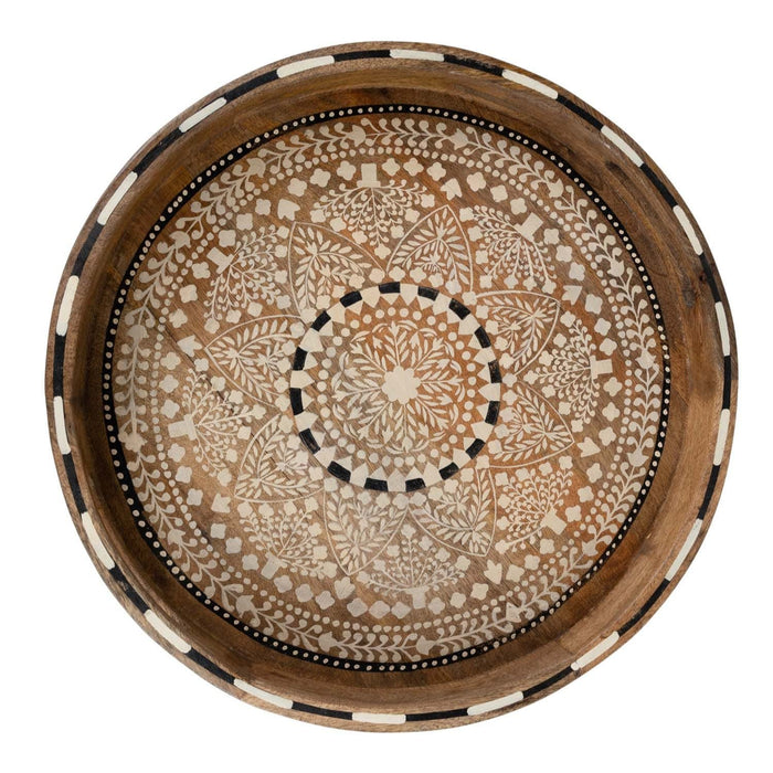 Mango Mandala Serving Tray 1