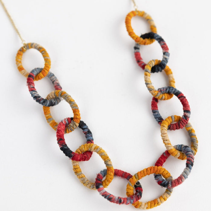 Sari Links Necklace - Ten Thousand Villages 4