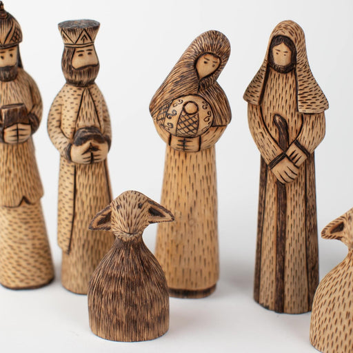 Hand-Carved Wooden Nativity - Ten Thousand Villages