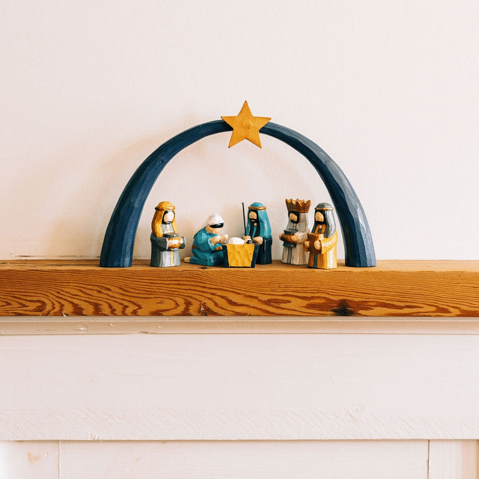 Night Arch Nativity - Ten Thousand Villages 1