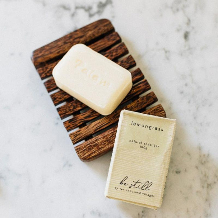 Coconut Wood Soap Dish - Ten Thousand Villages 2