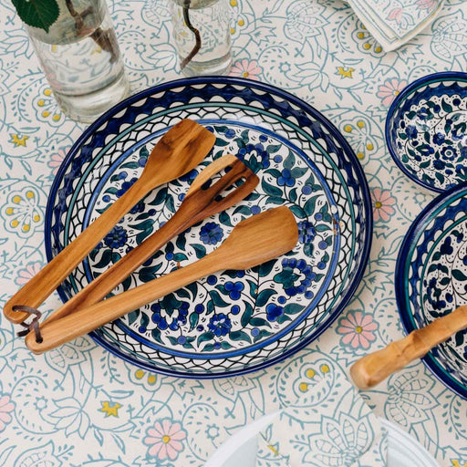 Sleek Teak Utensils Set