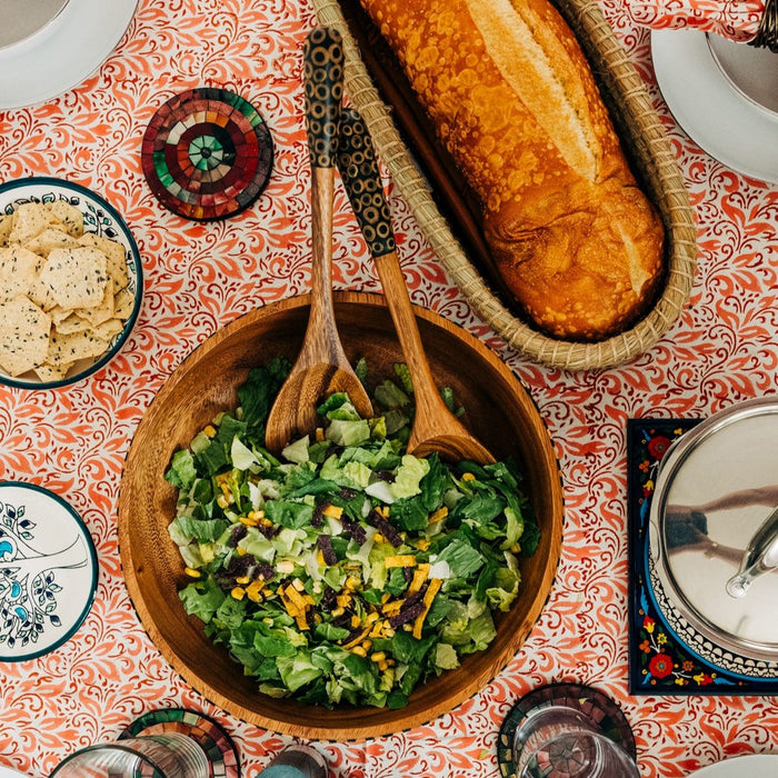 Gather Round Wood Serving Bowl - Ten Thousand Villages 6