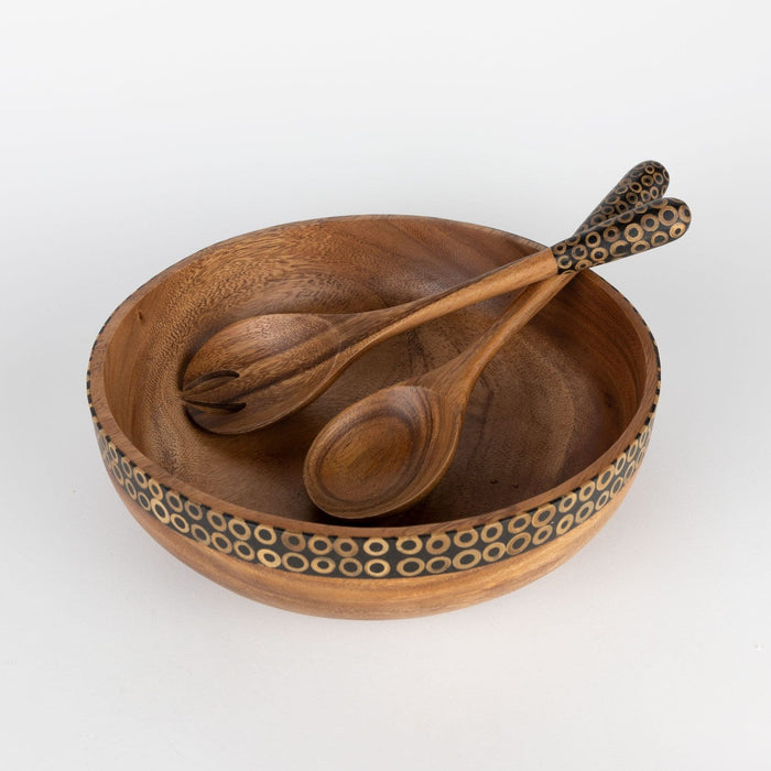 Gather Round Wood Salad Servers - Ten Thousand Villages 4