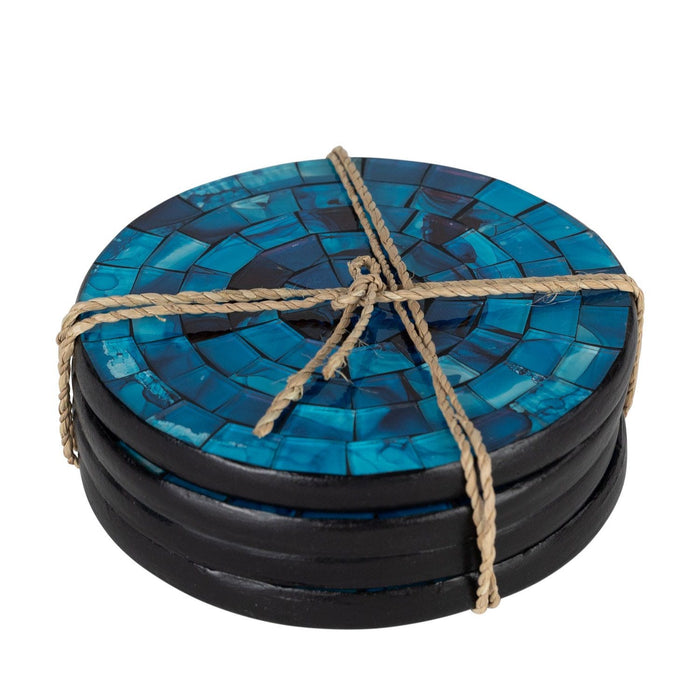 Tropical Waters Mosaic Coasters - Ten Thousand Villages 5