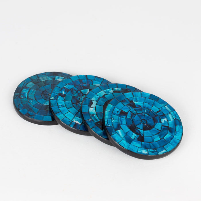 Tropical Waters Mosaic Coasters - Ten Thousand Villages 3