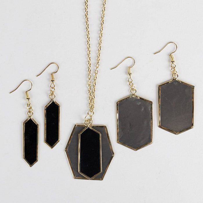 Nightfall Capiz Earrings - Ten Thousand Villages 4