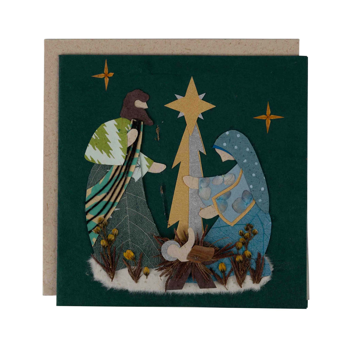 Holy Night Nativity Religious Christmas Decorative Pillow