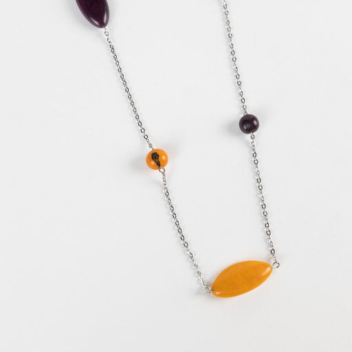 Amethyst Hues Tagua Necklace